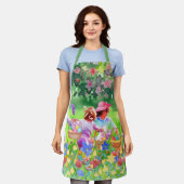 イースターエッグ狩り エプロン (着用した状態)