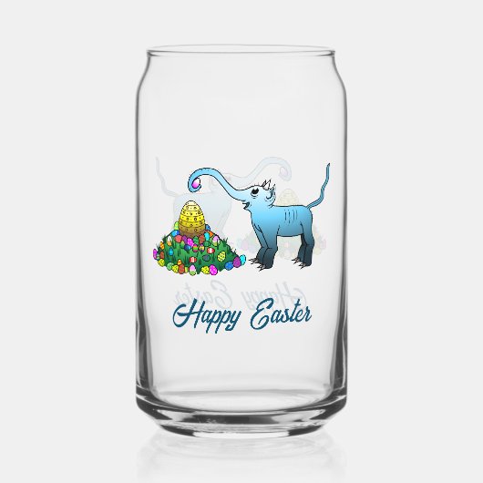 イースターエッグ狩り ガラス缶 (正面)