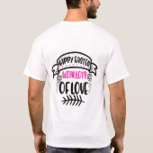 イースターエッグ狩り – クリスチャン Tシャツ (裏面)