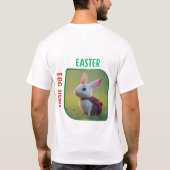 イースターエッグ狩り – クロス Tシャツ (裏面)