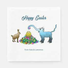 イースターエッグ狩り スタンダードランチョンナプキン