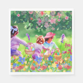 イースターエッグ狩り スタンダードランチョンナプキン