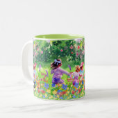 イースターエッグ狩り ツートーンマグカップ (正面左)