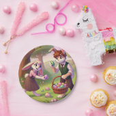 イースターエッグ狩り – バお洒落ニーお祝い ペーパープレート (パーティー)