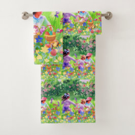 イースターエッグ狩り バスタオルセット