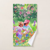 イースターエッグ狩り バスタオルセット (ハンドタオル)