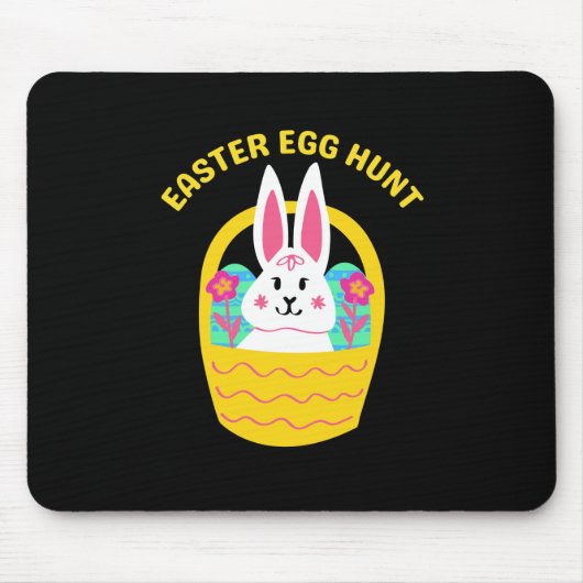 イースターエッグ狩り マウスパッド (正面)