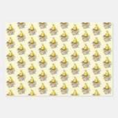 イースターエッグ狩り ラッピングペーパーシート (正面)