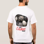イースターエッグ狩り – ラブチョコレート Tシャツ (裏面)