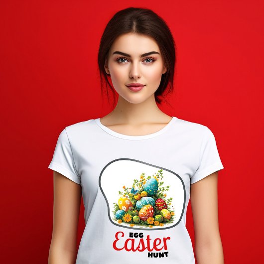 イースターエッグ狩り – 愛 Tシャツ