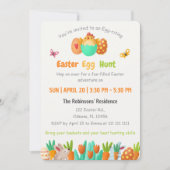 イースターエッグ狩り 招待状 (正面)