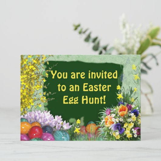 イースターエッグ狩り 招待状 (スタンド正面)