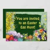 イースターエッグ狩り 招待状 (正面/裏面)