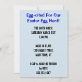 イースターエッグ狩り 招待状 (裏面)