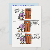 イースターエッグ狩り 招待状 (正面/裏面)