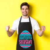 イースターエッグ狩り。祝 エプロン