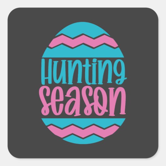 イースターエッグ狩り。祝 スクエアシール (正面)