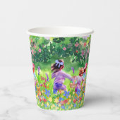 イースターエッグ狩り 紙コップ (裏面)