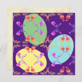 イースターエッグ空白のカード シーズンカード (正面/裏面)