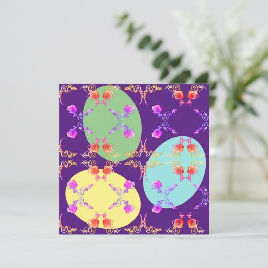 イースターエッグ空白のカード シーズンカード (スタンド正面)