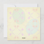 イースターエッグ空白のカード シーズンカード (裏面)