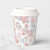 イースターエッグ紙カップ 紙コップ (裏面)