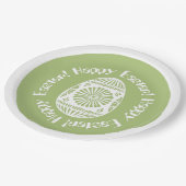 イースターエッグ紙プレート1 ペーパープレート (アングル)