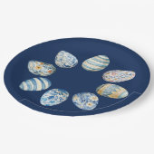 イースターエッグ紙プレート ペーパープレート (アングル)