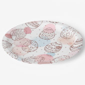 イースターエッグ紙プレート ペーパープレート (アングル)