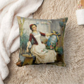 イースターエッグ素晴らしアートヴィンテージ絵画ズ クッション (ブランケット)