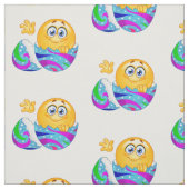 イースターエッグ絵文字生地 ファブリック (見本)