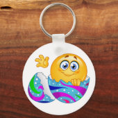 イースターエッグ絵文字 キーホルダー (正面)