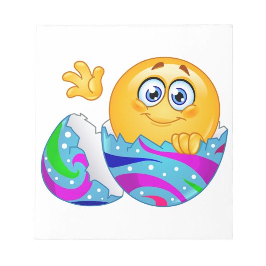 イースターエッグ絵文字 ノートパッド (正面)
