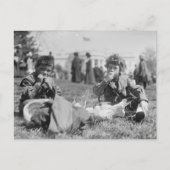 イースターエッグ転がホワイトハウス1911 シーズンポストカード (正面)