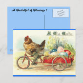 イースターエッグ配送サービス シーズンポストカード (正面/裏面)