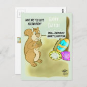 イースターエッグ隠蔽 ポストカード (正面/裏面)