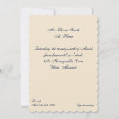 イースターエッグ飾ズティーパーティの招待状 招待状 (裏面)