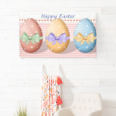 イースターエッグ飾屋内 横断幕 (インサイチュ)