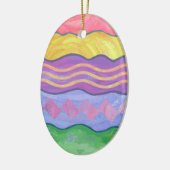 イースターエッグ1オーナメント セラミックオーナメント (左)
