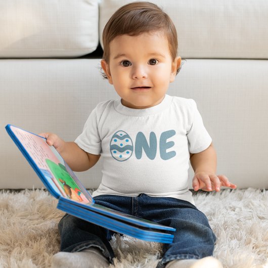 イースターエッグ1st誕生日 ベビーTシャツ