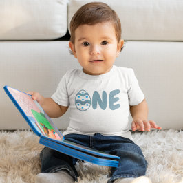 イースターエッグ1st誕生日 ベビーTシャツ