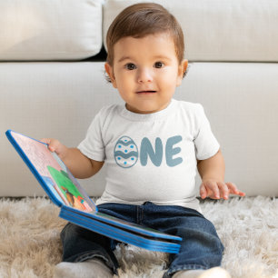 イースターエッグ1st誕生日 ベビーTシャツ