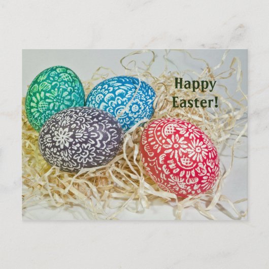 イースターエッグ2イースターはがき ポストカード (正面)