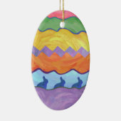 イースターエッグ2オーナメント セラミックオーナメント (右)