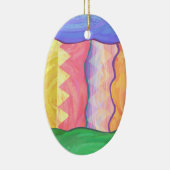 イースターエッグ4オーナメント セラミックオーナメント (右)