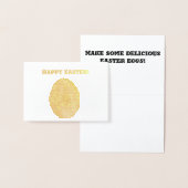 "イースターエッグ"のイースターカード 箔カード (ディスプレー)