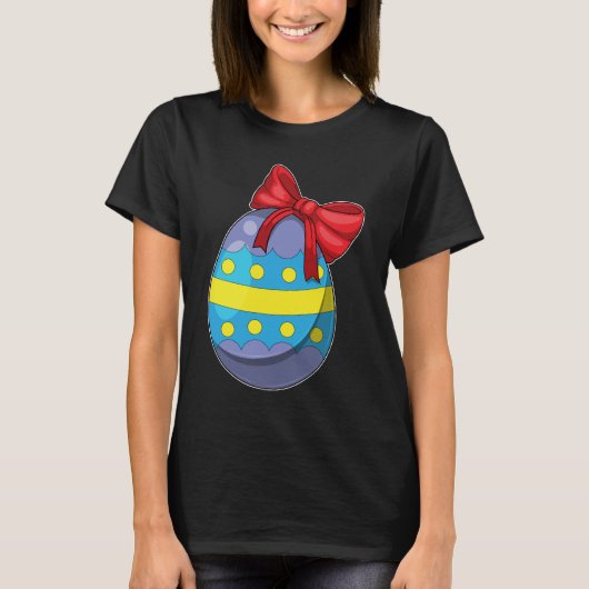 イースターエッグ イースターリボン Tシャツ (正面)