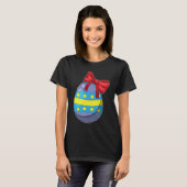 イースターエッグ イースターリボン Tシャツ (正面フル)
