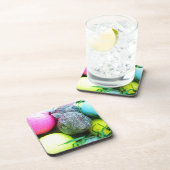 イースターエッグ，ウサギ，ゴルフボール コースター (右側)