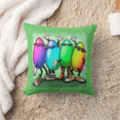 イースターエッグ クッション (ブランケット)